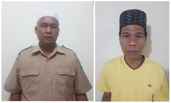KEJARI JEMPUT PAKSA DAN TAHAN MANTAN CAMAT SERTA KEPALA DESA PALUTA