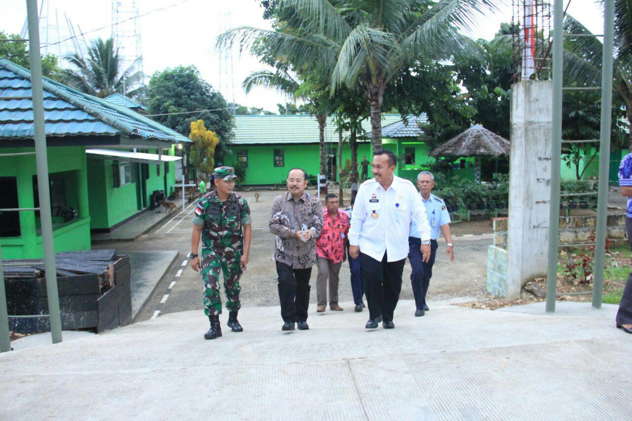 Satgas Yonif Para Raider 501 Kostrad   Terima Kunjungan Ombudsman Republik Indonesia