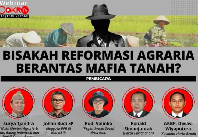 Surya Tjandra Wamen BPN Janji Perbaiki Carut marut Agraria Termasuk Mengejar kasus Benny Tabalujan