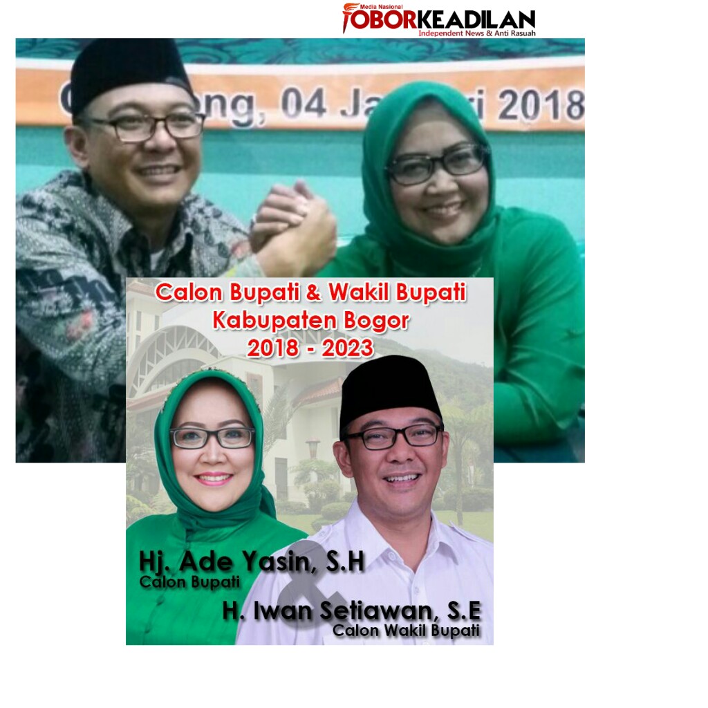 Hampir di Pastikan Ade Yasin berpasangan dengan Iwan Setiawan