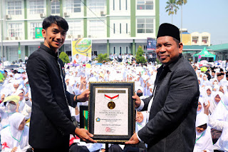 PBAK 2019, UINSU Pecahkan Rekor MURI Kategori Mahasiswa Pewakaf Terbanyak