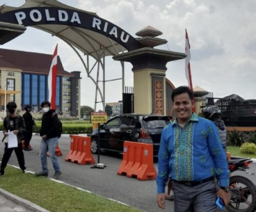 Kuasa Hukum Darwin Sibarani Desak Polda Riau Gelar Perkara Atas Peyereboton Tanah Kliennya
