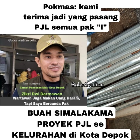 Camat Panmas Depok Akui Sebut Wartawan Makan Uang Haram, Ada apa?