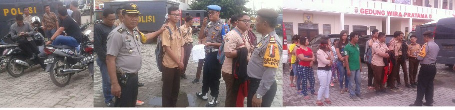 Kabag Ops Polres Pelabuhan Belawan, Kompol Erinal Pimpin Operasi Pekat Toba 2018