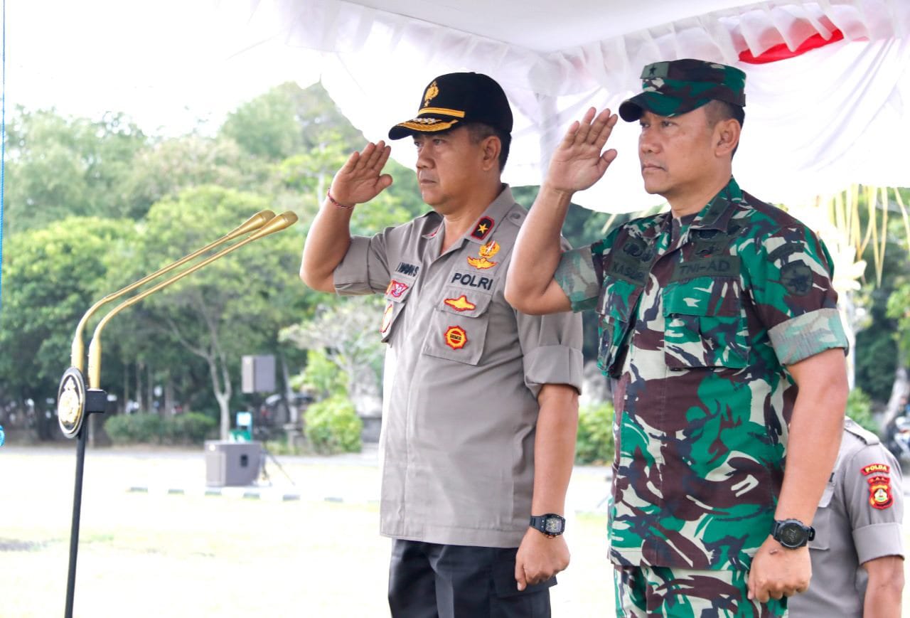 TNI-Polri Siap Amankan Kunjungan RI 1, Terkait Kegiatan Pembukaan Pekan Kesenian Bali 