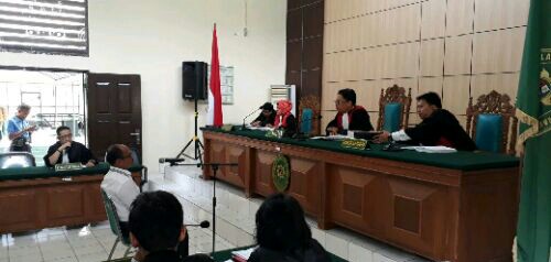 Sidang Tuntutan Terhadap Terhadap Pt. PSJ Di Tunda PN Pelalawan