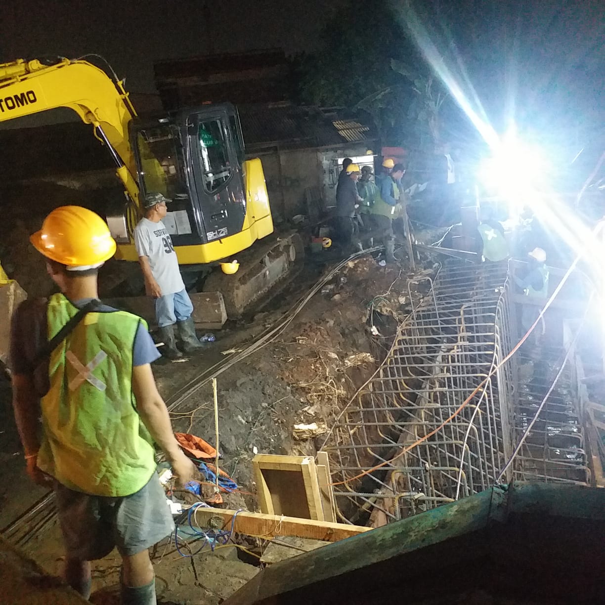 Berlangsung, Proyek Jembatan Serong Telan Anggaran Rp 2 Milyar APBD Depok