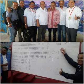 Zulmansyah Sikedang sebagai Ketua PWI Riau pada Konferensi Propinsi XIV PWI Riau setelah meraup 127 