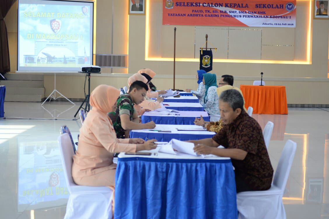 Yasarini Pengurus Perwakilan Koopsau I   Adakan Seleksi Calon Kepala Sekolah Angkasa