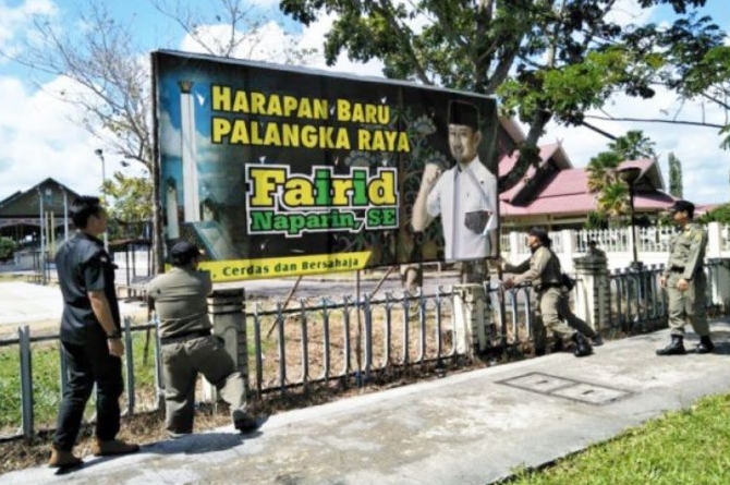 APK PASLON BANDEL DITERTIBKAN PANWASLIH KOTA PALANGKA RAYA