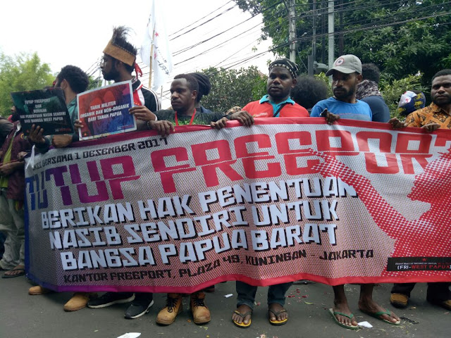 Peringatan 1 Desember oleh FRI-WP,  AMP