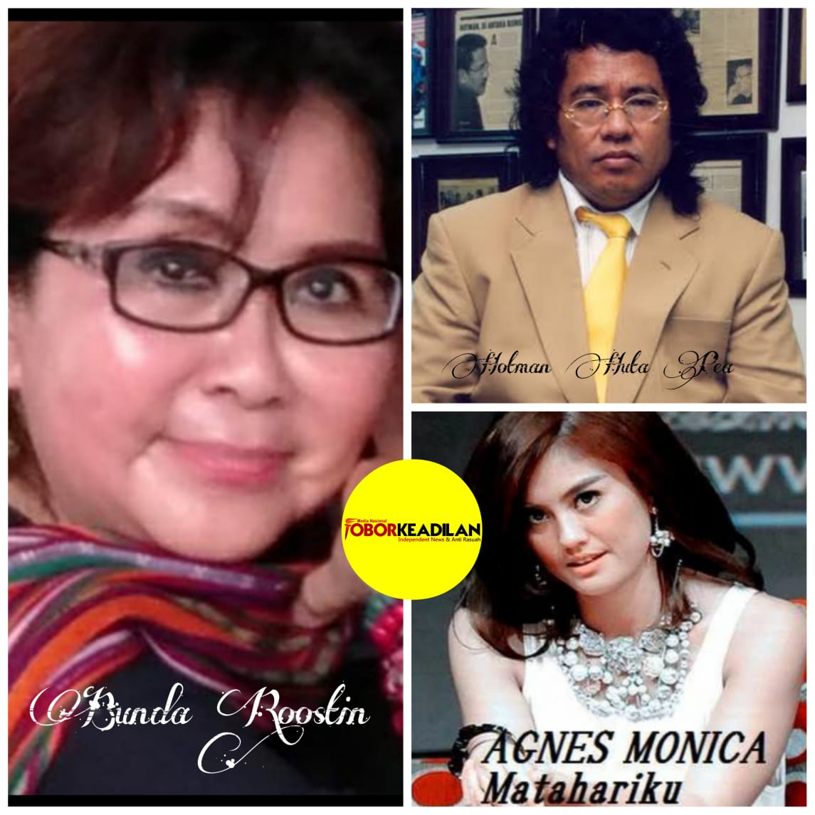 Bunda Roostien Ilyas Sentil Orang Kaya Hotman Hutapea Terkait Justic Agnes Mo