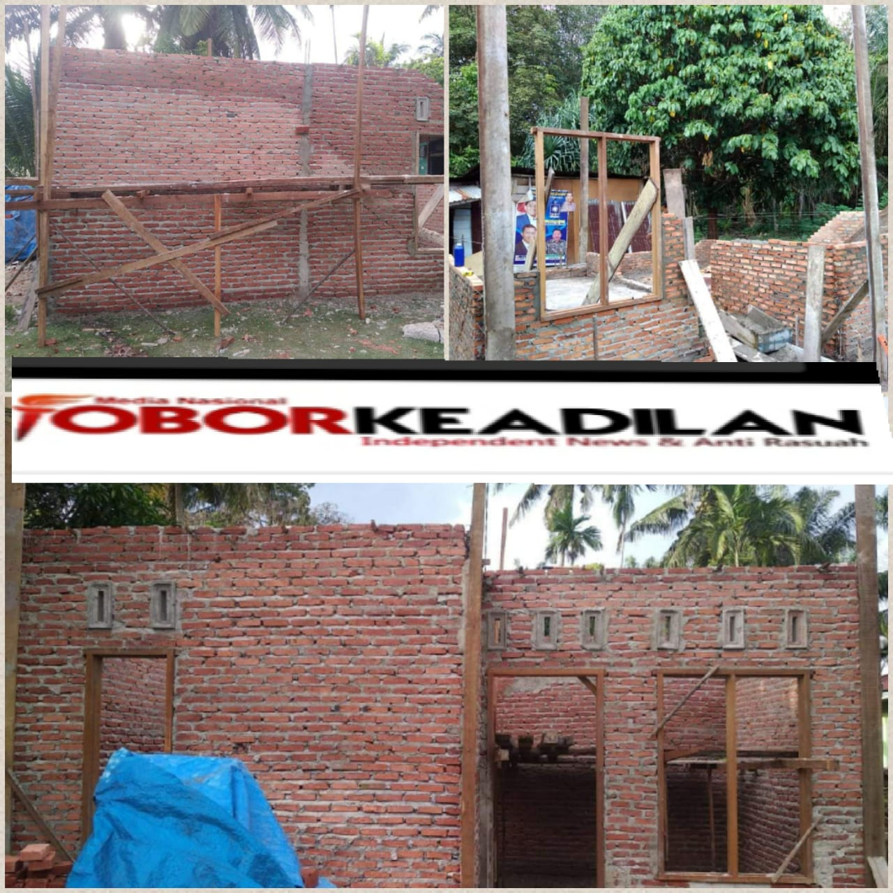 Sempat Mangkrak, RLH Kotopaet Beringin Kec Talang Mandau Bengkalis Akhirnya Dikerjakan Kembali