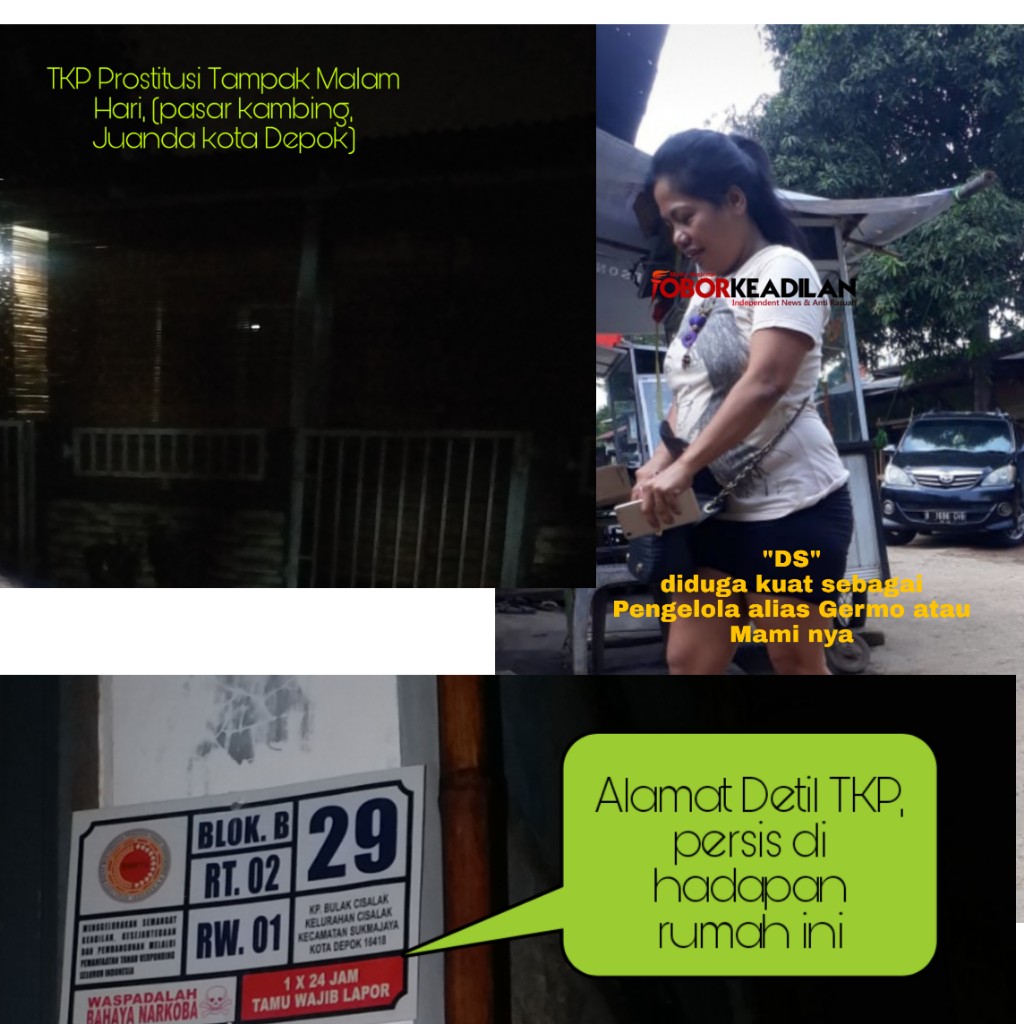 Tidak Tersentuh Oleh Hukum, Pelacuran Berlangsung Selama Tahunan di Juanda Pasar Kambing Depok