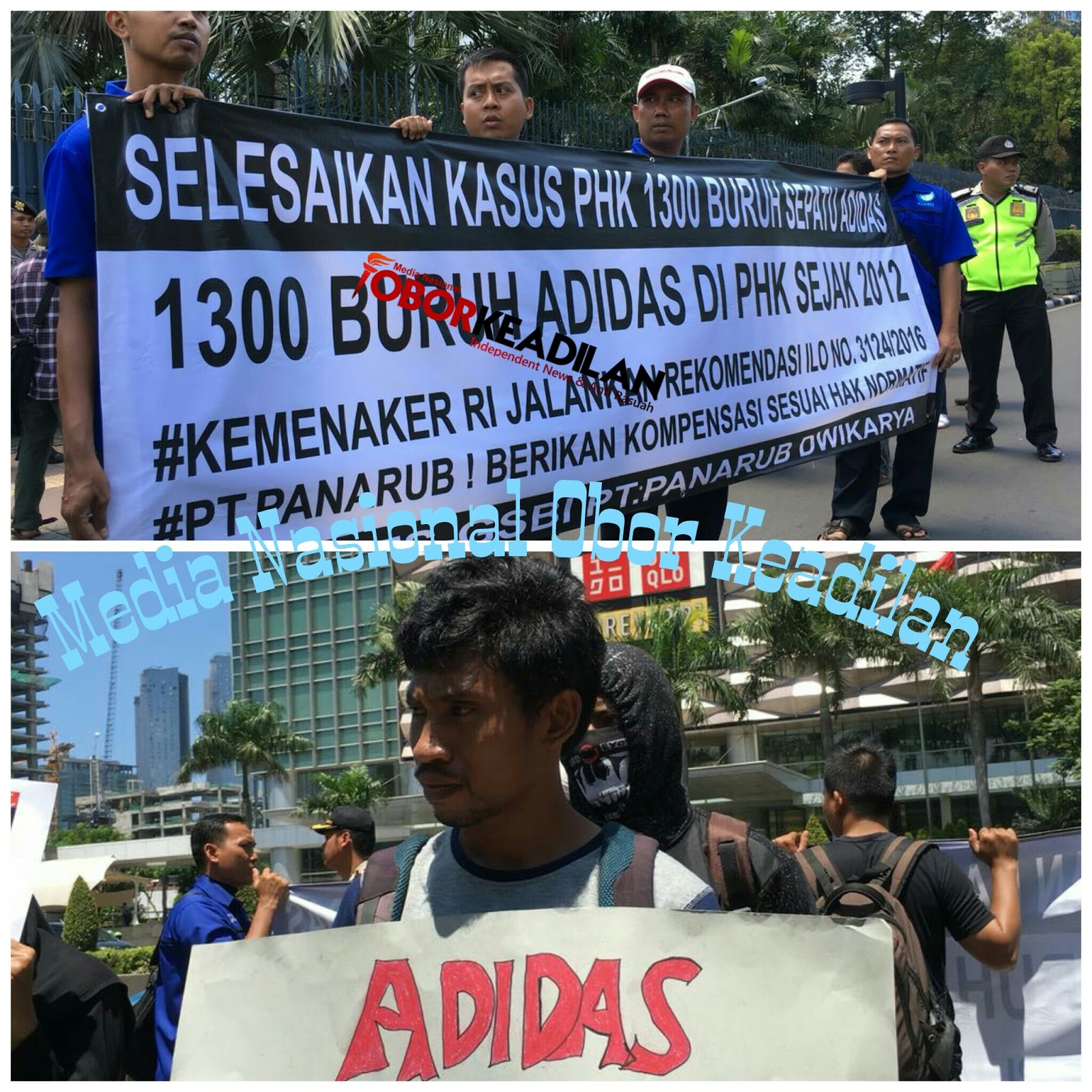 Jerit Pilu Nasib Pekerja Sepatu Ternama Yang tidak Kunjung selesai.