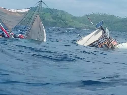 Tenggelam di Labuan Bajo Kapal yang Ditumpangi Wartawan Peliput Jokowi