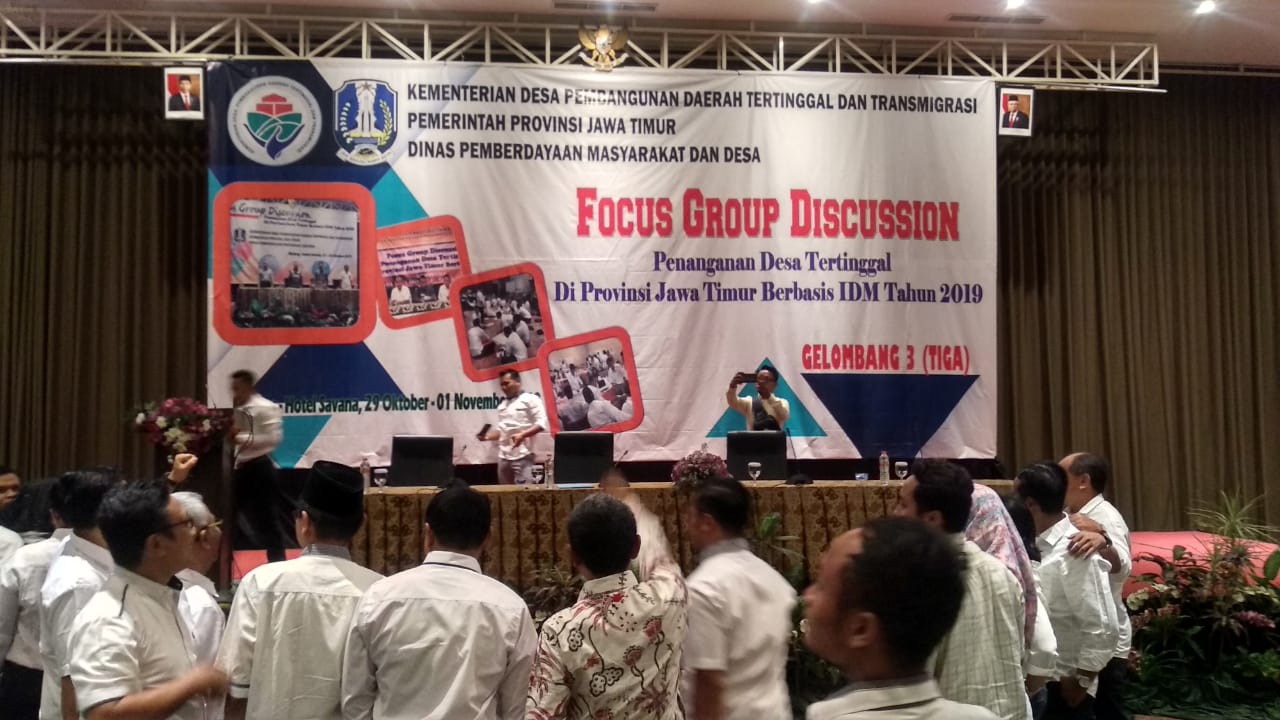 Menanggulangi Desa Tertinggal, Pemprov Jatim Adakan FGD di Malang 