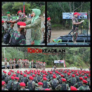 KOPASSUS : RATUSAN PRAJURIT RESMI DI LANTIK KOMANDO , DI JAWA TENGAH