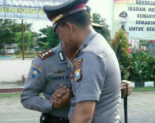 KASAT RESKRIM DICOPOT KARENA LAMBANNYA PENANGANAN  KASUS DUGAAN KORUPSI DISHUB KABUPATEN JENEPONTO