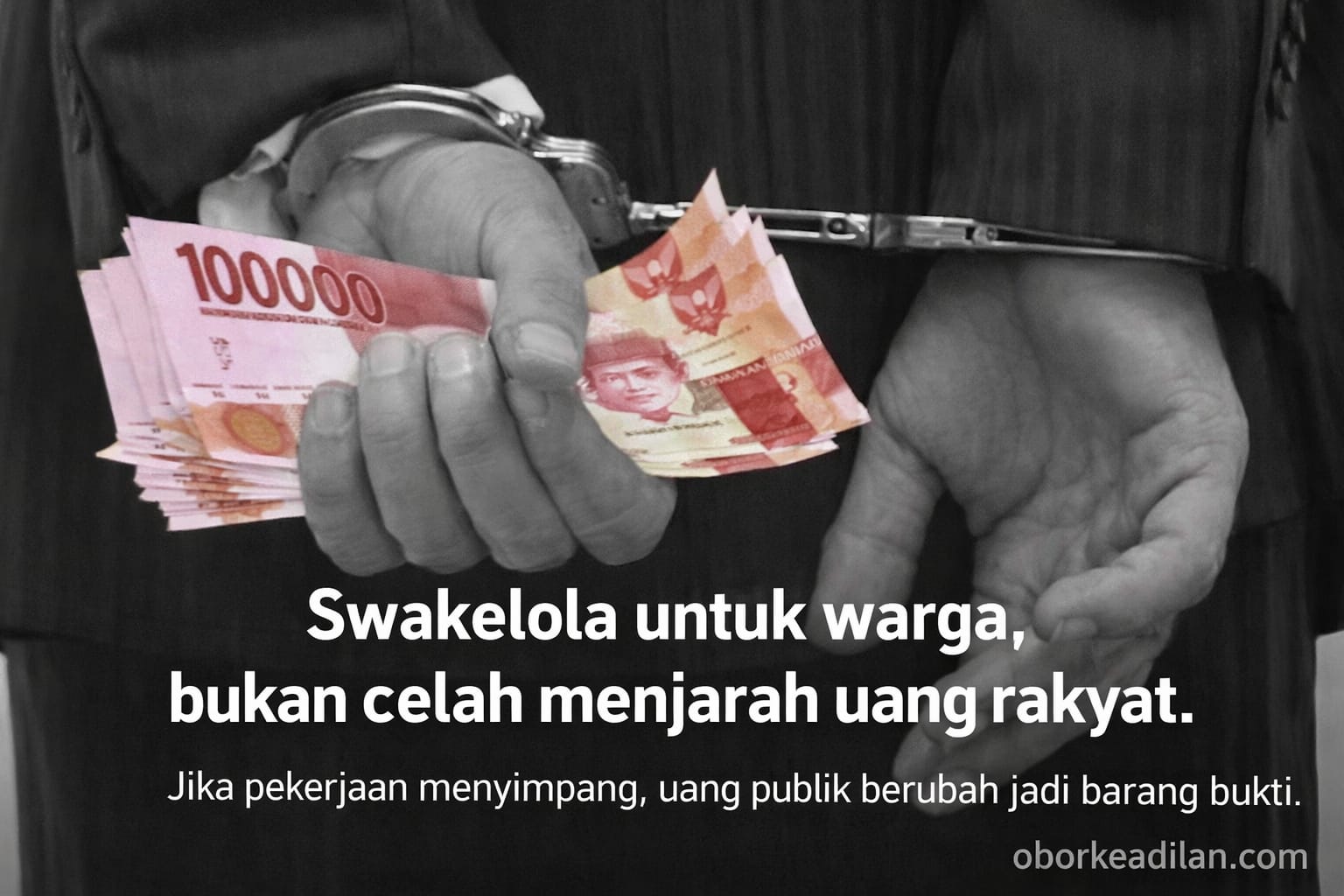 LAPORAN WARGA: PROYEK DRAINASE SWAKELOLA RP401 JUTA DI KALIBARU DIDUGA MENYIMPANG