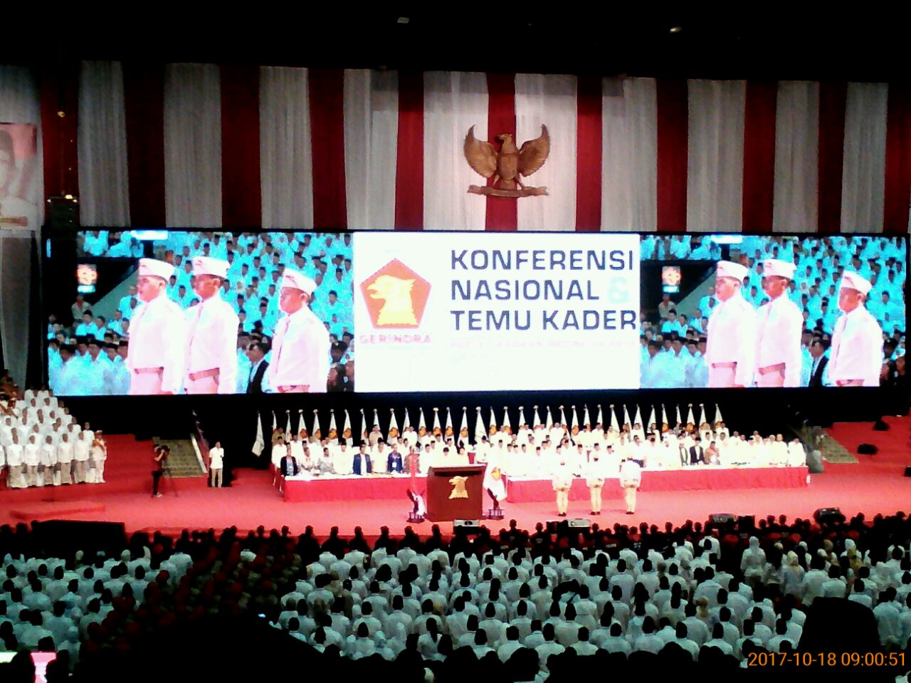 KONFERENSI NASIONAL DAN TEMU KADER PARTAI GERINDRA