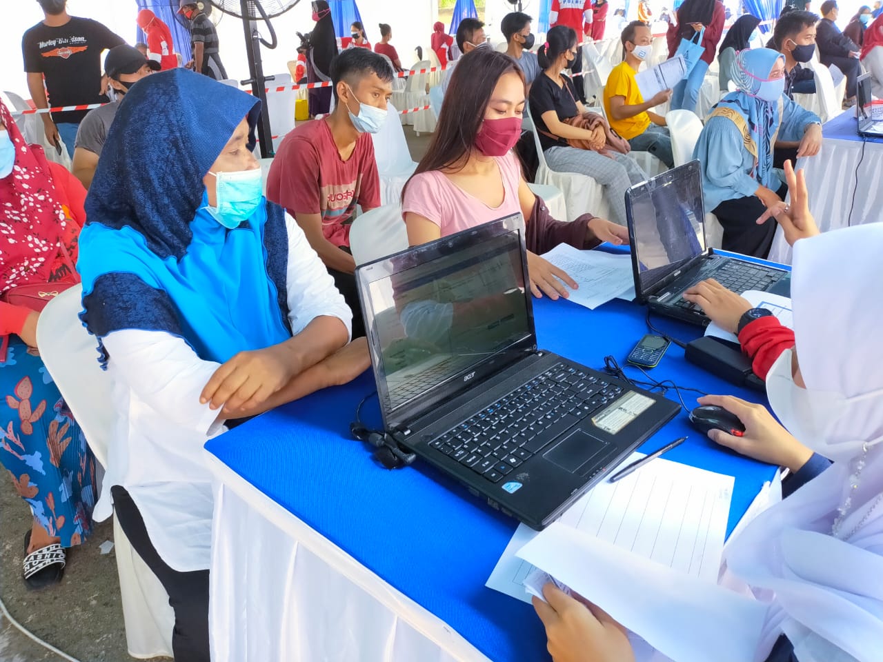 Kebut Vaksin PT BBM Jangkau 2000 Jiwa di Kota Batam