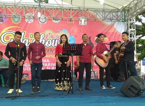 SMK Swasta Pembda Turut Meriahkan Pameran Produk Unggulan Dan Kuliner Nias