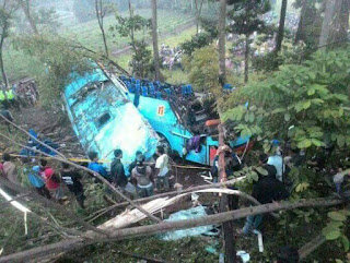 Kecelakaan Di Jalur Mudik wilayah Purbalingga Meninggal Dunia 4 orang