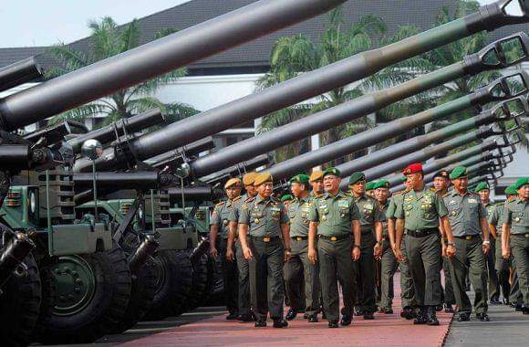 TNI AD Siap Operasikan Howitzer 155 mm KH-179 Made In Korea, Jarak Tembak Efektif 30 KM di Perbatasan.