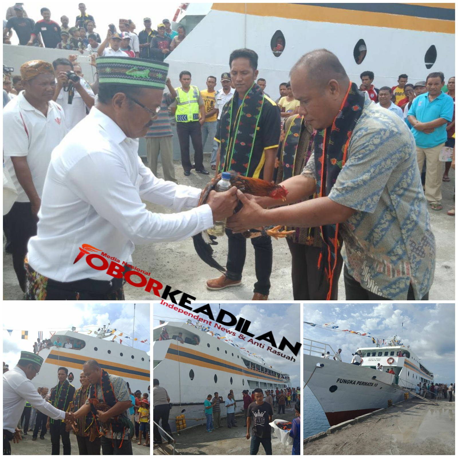 Kali Pertama, Kapal Penumpang Layani Pelabuhan Wae Wole Manggarai Timur