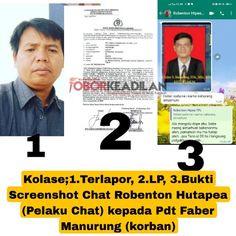 Kirim Chat Bernuansa Ancaman Pembunuhan, “RH” Humas TPL Dilaporkan ke POLISI
