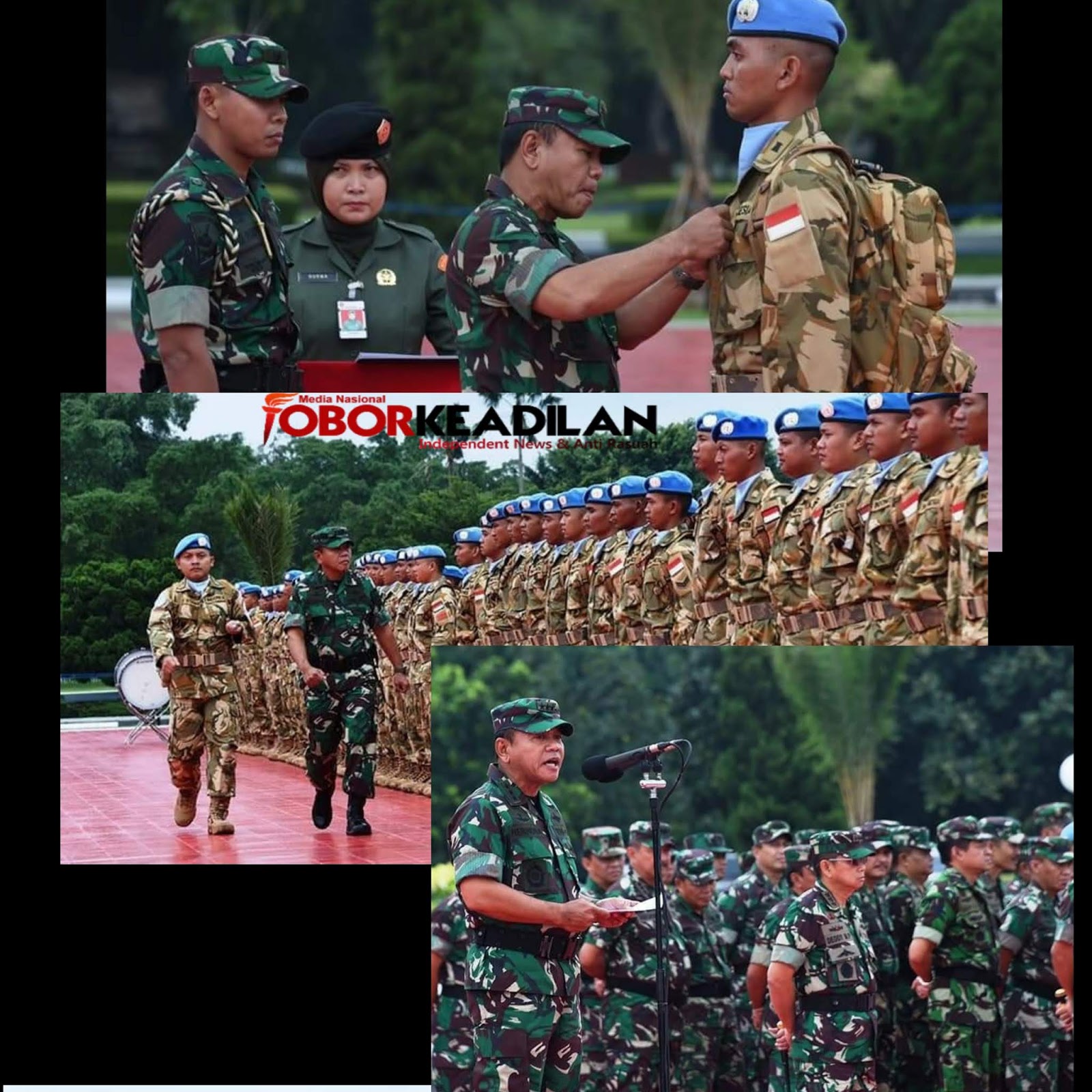 Panglima TNI Sambut Satgas Kizi TNI Konga XX-O MONUSCO