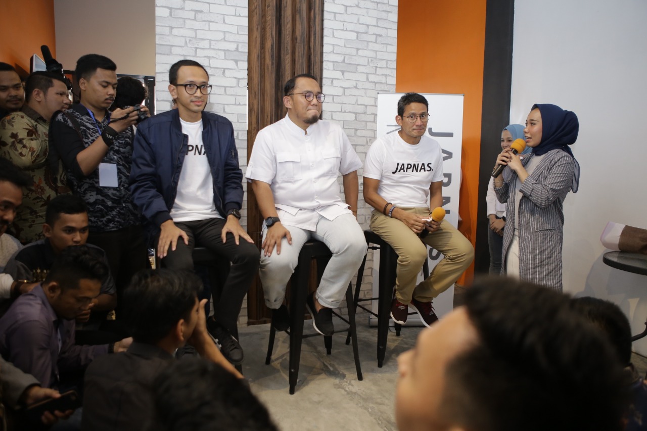 Berada di Medan, Sandiaga Uno Ajak Semua Pihak Perbaiki Ekonomi Indonesia 