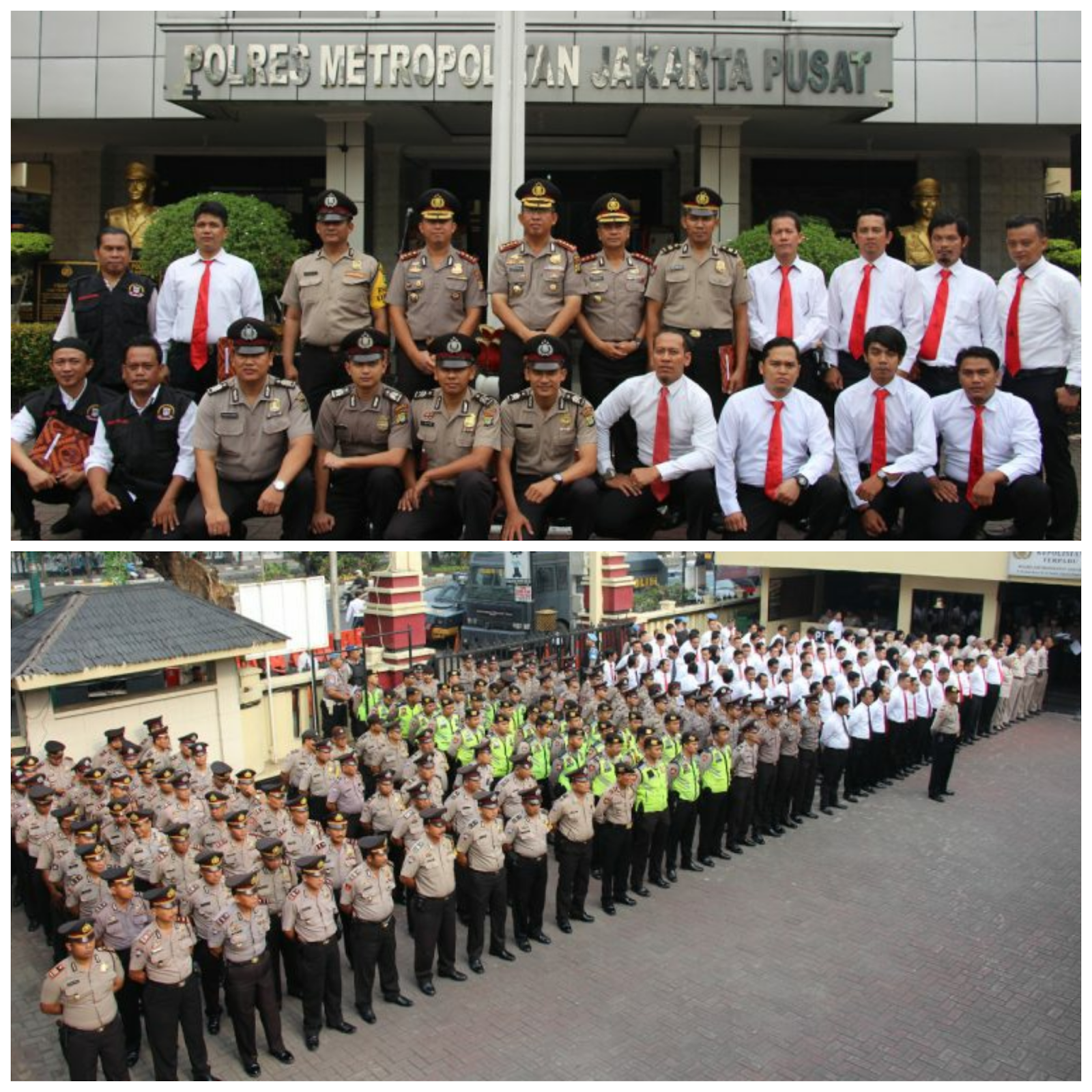 Hari Kebangkitan Nasional ke-110 di Polres Metro Jakarta Pusat Memberikan Penghargaan 5 Personel Terbaiknya