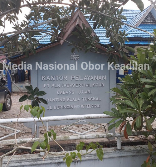 PLN RAYON KUALA TUNGKAL AMBURADOL DALAM PELAYANAN DAN TERKESAN LEPAS TANGAN  MALAH MENUDING PT. TJP