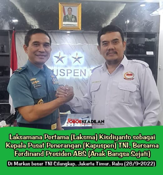 Anak Bangsa Sejati Jalin dan Jajaki Kerjasama dengan Markas Besar TNI