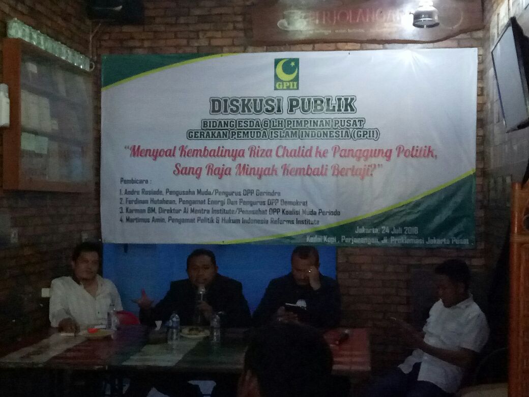 Menyoal Kembalinya Reza Chalid Ke Panggung Pokitik