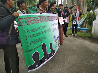 HMI CABANG DELI SERDANG: Copot Kepala Dinas, Karena Adanya Dugaan Korupsi Didisdik Deli Serdang