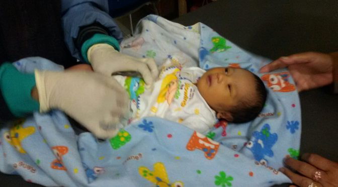 DI WC SPBU BAYI PEREMPUAN ITU DIBUANG