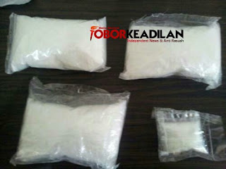 1,5 Kg Sabu Barang Haram Plus 1000 Pil Setan di Meranti Diamankan