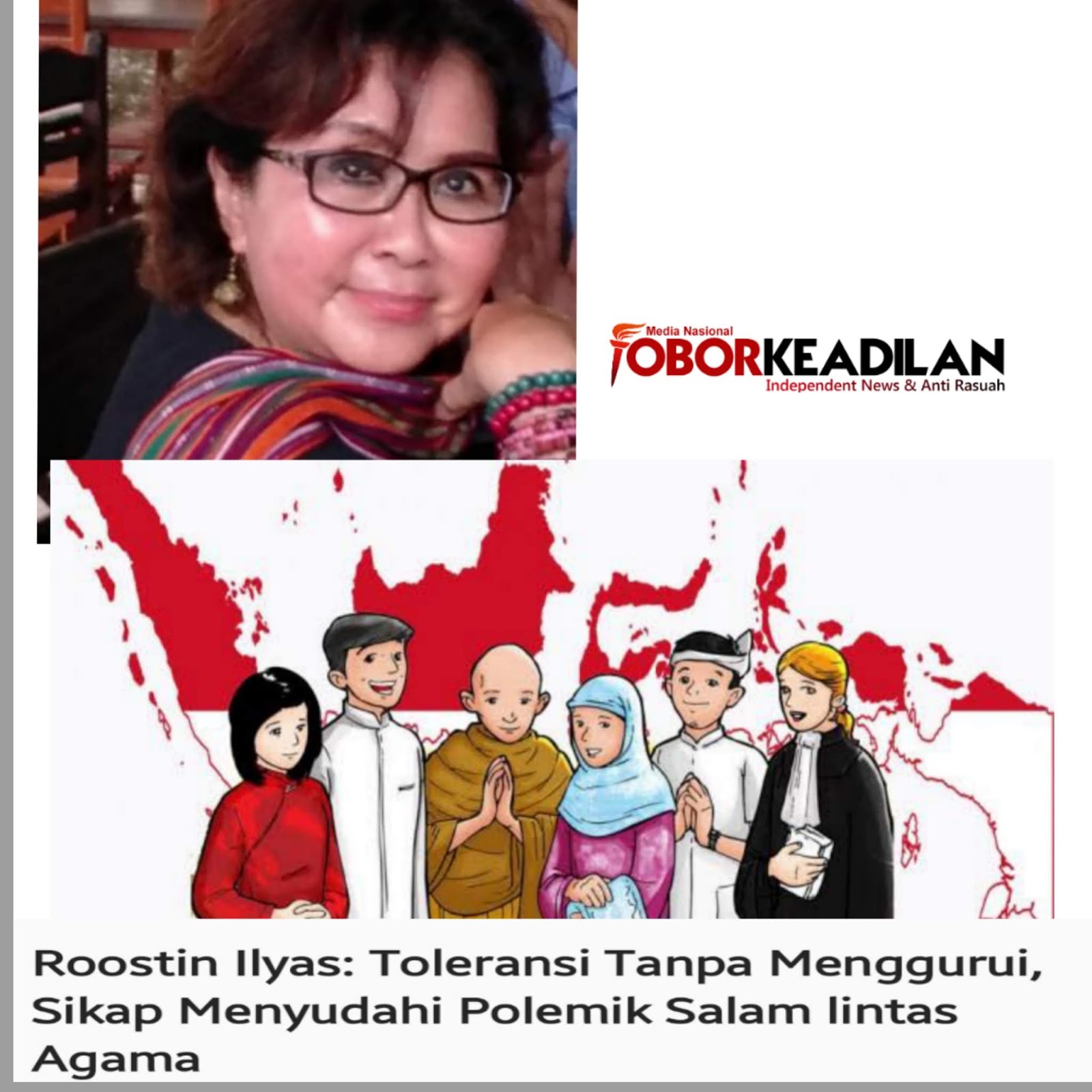 Roostin Ilyas: Toleransi Tanpa Menggurui, Sikap Menyudahi Polemik Salam lintas Agama