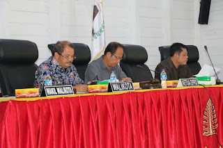 Walikota Gunungsitoli Sampaikan Pendapat Akhir Atas Rancangan Peraturan Daerah Tahun 2017