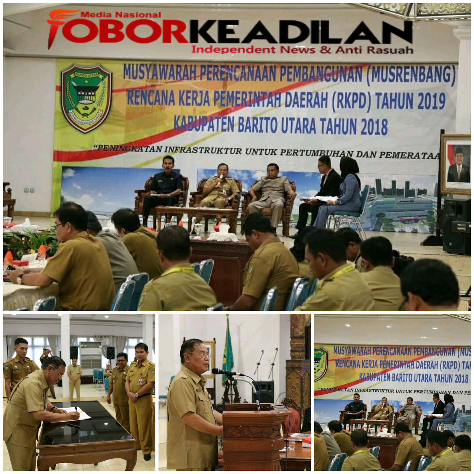 Pembangunan Barut 2019 di Tentukan Oleh Hasil Musrenbang 2018