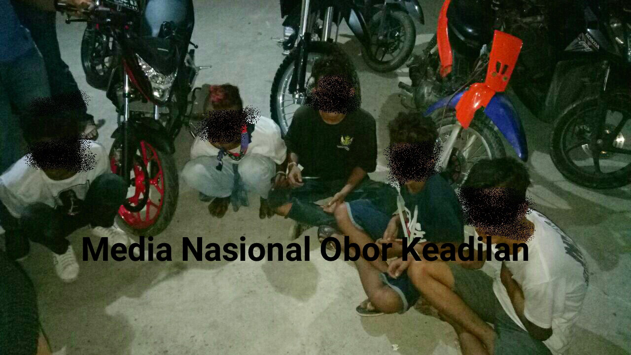 Begal Batam ini keok dibekuk Kepolisian Polsek Sekupang saat Hendak melarikan diri 