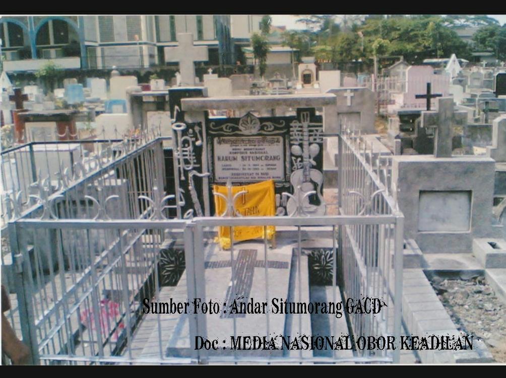 Rombongan Ketum Mangasa Situmorang Ziarah Ke Makam Guru Nahum Di Medan