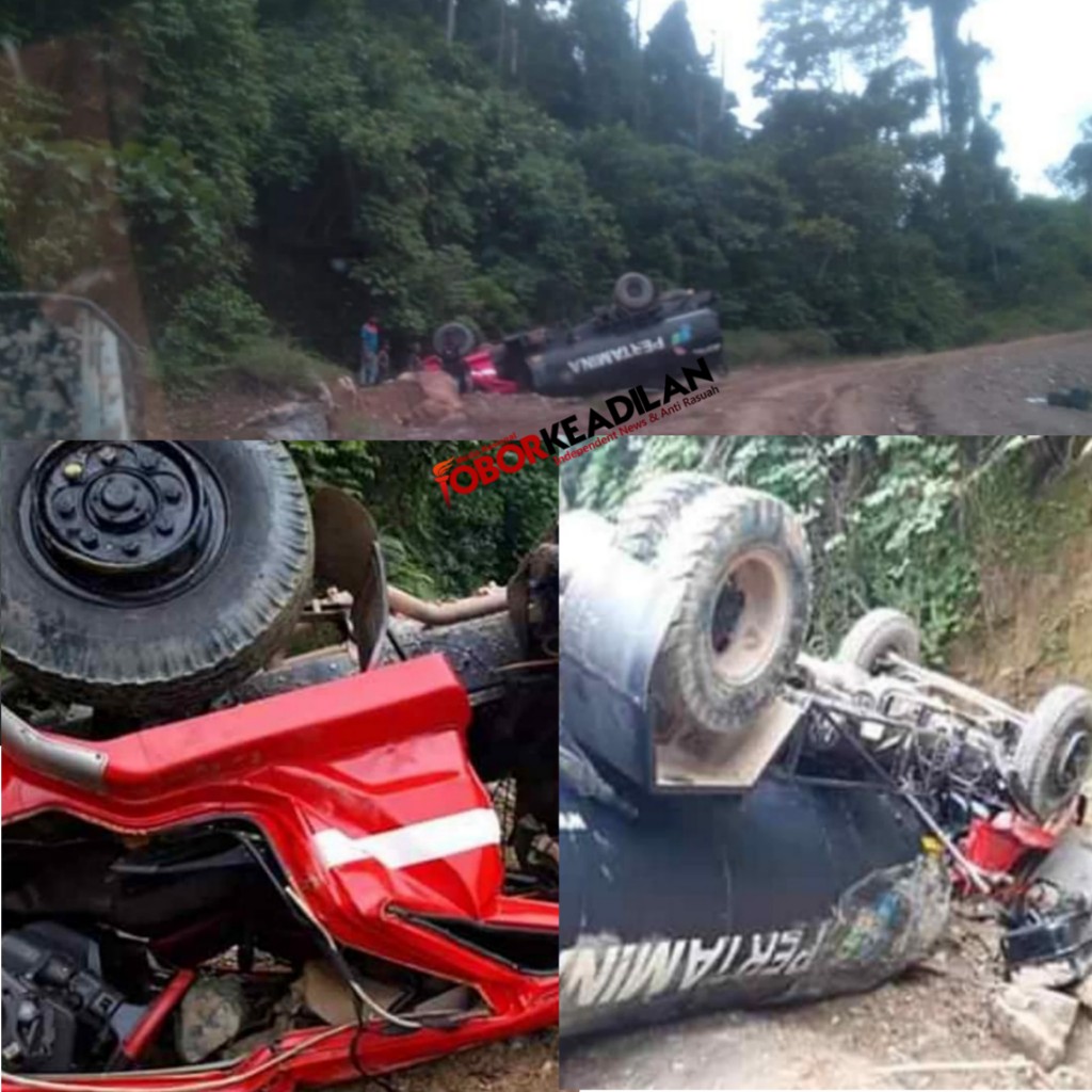 Ruas Jalan Nasional Tanjakan Gunung Dela Menelan Korban 