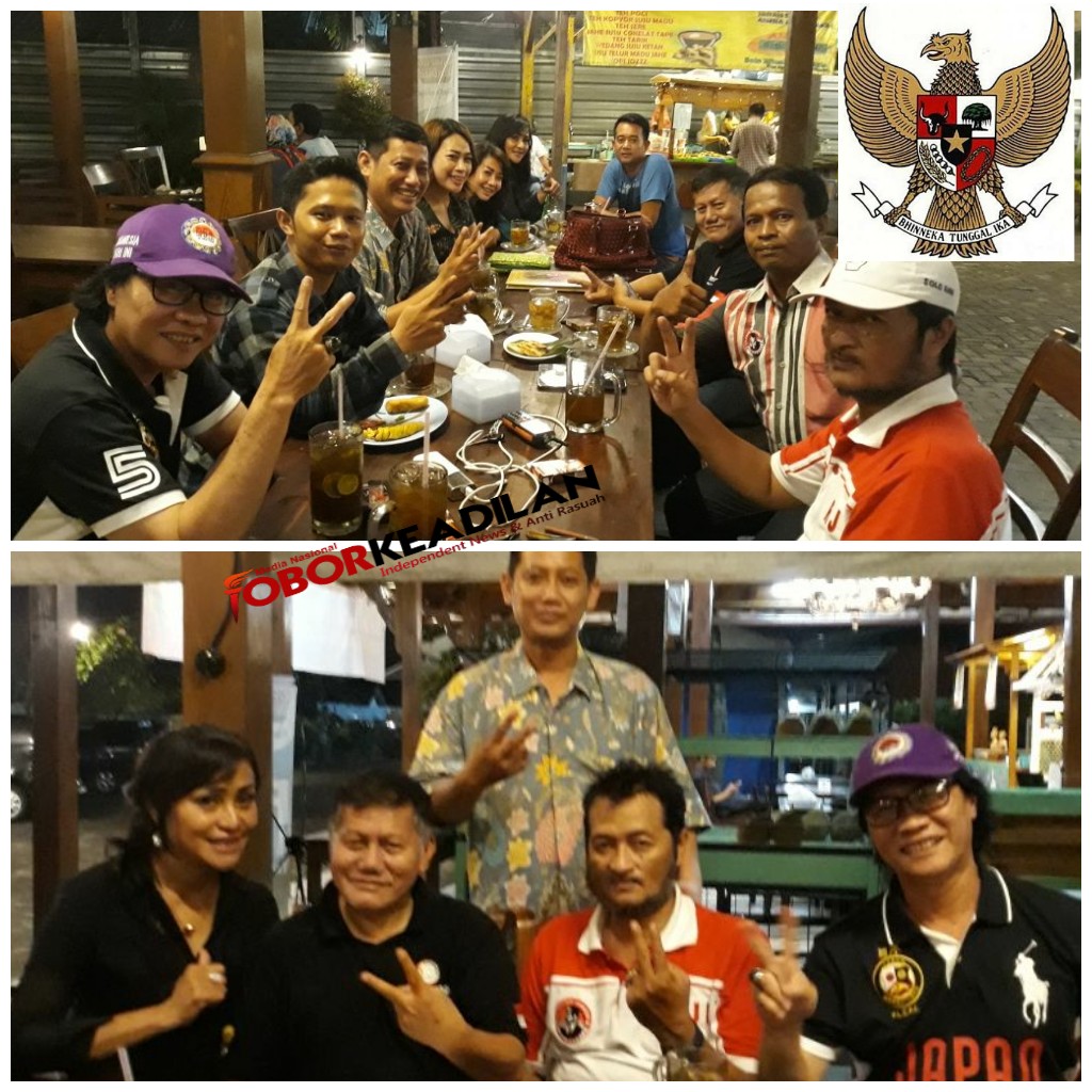 KP Norman Hadinegoro Ketum Pernusa Konsolidasi dengan Jojo Suryono Ketua  Pengurus Relawan Jokowi Indonesia (RJI ) 