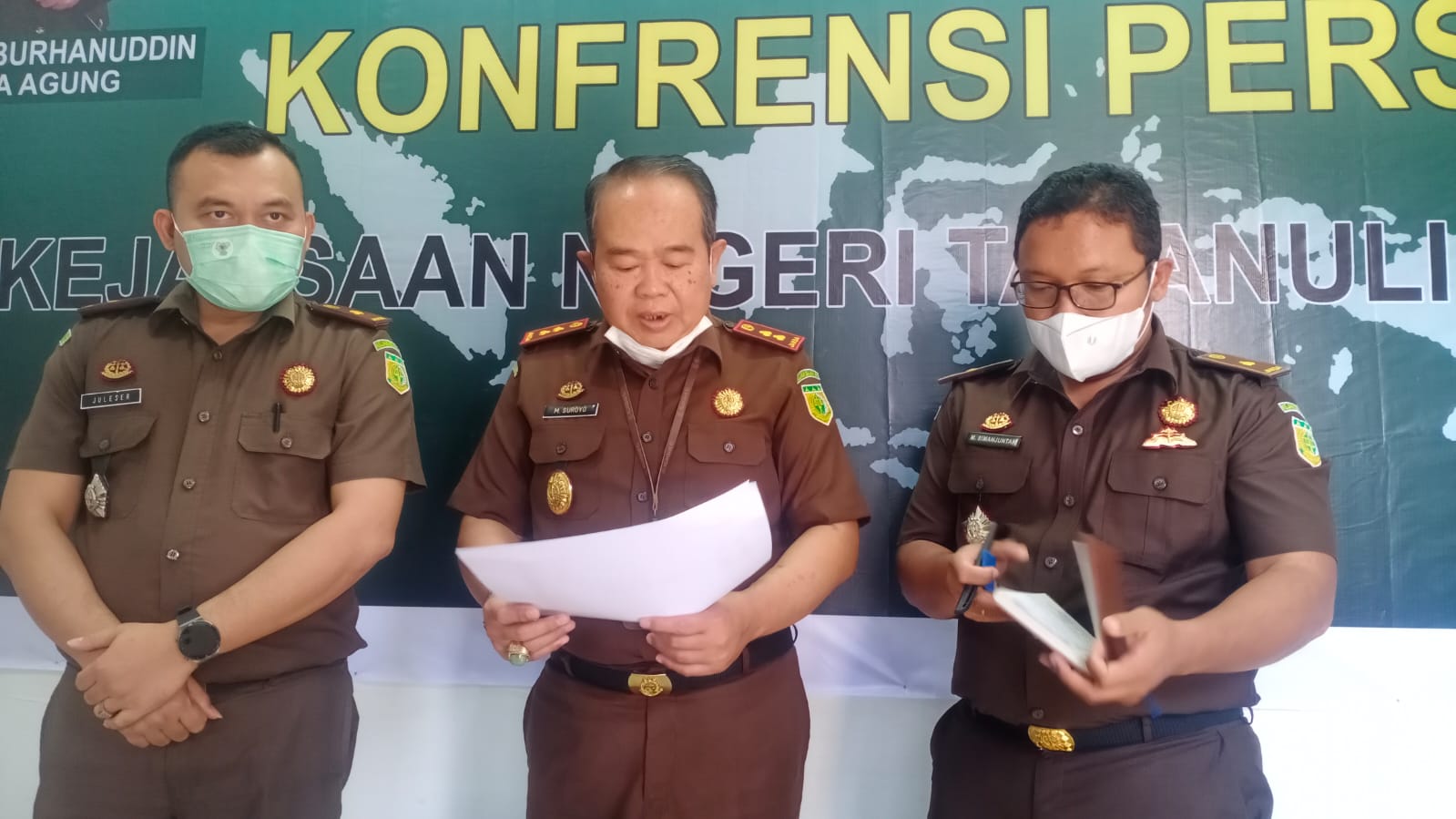 Dugaan Korupsi Pengadaan Internet Service Provider Dinas Kominfo Taput Naik Ke Tingkat Penyidikan Kejari Taput