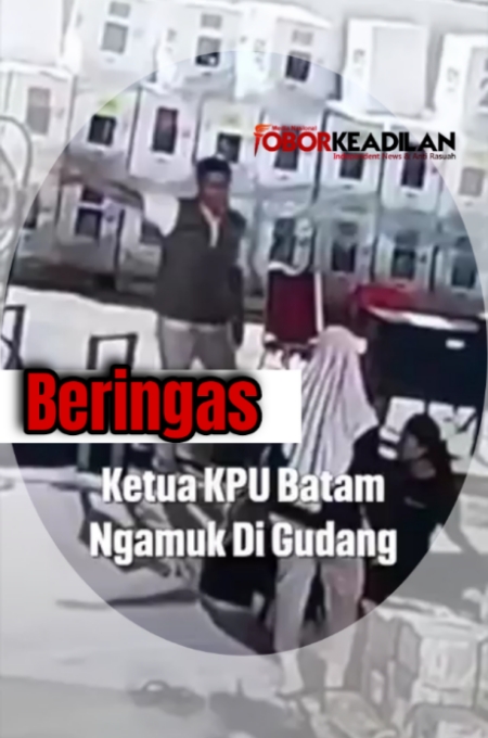 Ketua KPU Batam Ngamuk Banting-banting Meja