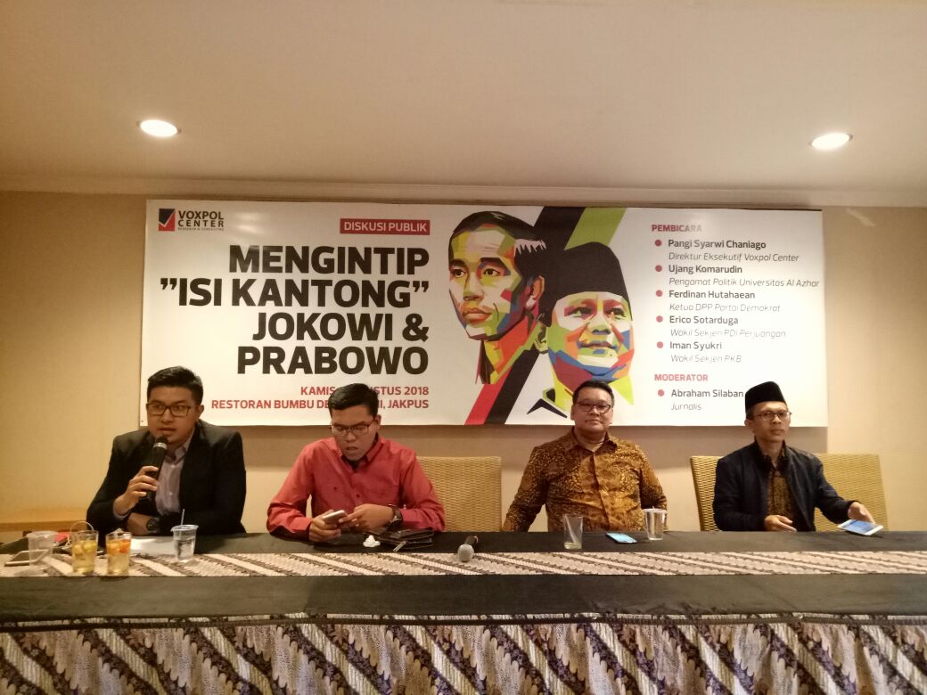 "Isi Kantong" Jokowi dan Prabowo Dalam Pilpres 2019.